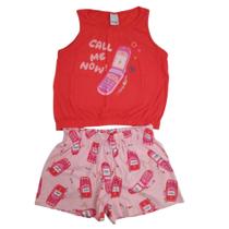 Conjunto juvenil para menina malwee kids coleção 2024 tam 10-12-14-16-18