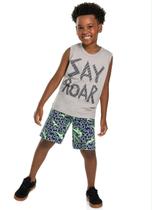 Conjunto Juvenil Regata E Short Menino Bee Loop Ref. 13959 Conjunto Juvenil Regata E Short Menino Bee Loop Ref. 13959