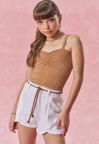 Conjunto Juvenil Shorts Menina Terra Vic Vicky