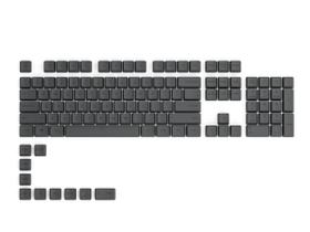 Conjunto Keycaps Glorious GPBT Dye Sublimated Black Ash 114 Conjunto Keycaps Glorious GPBT Dye Sublimated Black Ash 114