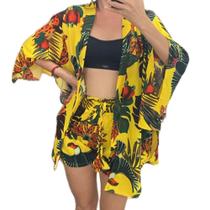 Conjunto kimono com short