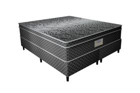 Conjunto King Molas Ensacadas 203x193x74 Portal Gazin Pérola Negra