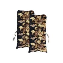 Conjunto Kit 02 Almofadas Para Cadeira Bambu Vime