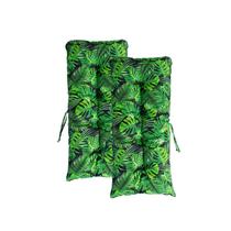 Conjunto Kit 02 Almofadas Para Cadeira Bambu Vime