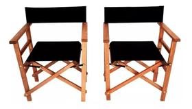 Conjunto kit 2 Cadeira Diretor Cannes ALF78.2