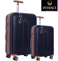 Conjunto Kit 2 Malas INTRACT P e M Expansiva Cadeado de Segredo TSA Giratória 360º Rodas Duplas Ágata Preta 199 Conjunto Kit 2 Malas INTRACT P e M Expansiva Cadeado de Segredo TSA Giratória 360º Rodas Duplas Ágata Preta 199