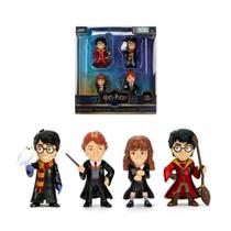 Conjunto Kit 4 Bonecos Harry Potter 2,5 MetalFigs Jada Conjunto Kit 4 Bonecos Harry Potter 2,5 MetalFigs Jada