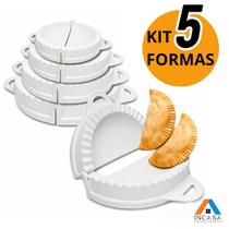 Conjunto Kit 5 Tamanhos Forma Molde Pastel Salgados Keita Conjunto Kit 5 Tamanhos Forma Molde Pastel Salgados Keita
