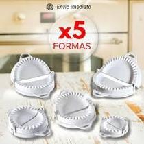 Conjunto Kit 5 Tamanhos Forma Molde Pastel Salgados Risole KEITA Conjunto Kit 5 Tamanhos Forma Molde Pastel Salgados Risole KEITA