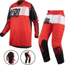 Conjunto Kit Calça E Camisa Asw Image Motocross Trilha Moto