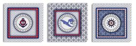 Conjunto Kit com 3 Quadros Náuticos Decorativos Linha Náutica Marinheiro - Mar 2 Conjunto Kit com 3 Quadros Náuticos Decorativos Linha Náutica Marinheiro - Mar 2
