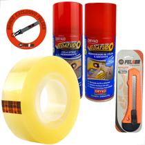 Conjunto Kit Corta, Cola E Remove Para Artesanato Completo