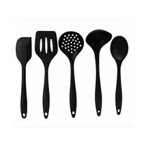 Conjunto Kit de Utensílios de Silicone Premium 5 peças
