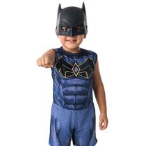 Conjunto Kit Fantasia Infantil Do Batman Com Máscara Presente Festa Tamanho Menino G Conjunto Kit Fantasia Infantil Do Batman Com Máscara Presente Festa Tamanho Menino G