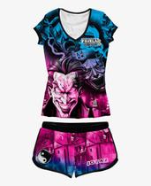 Conjunto Kit Feminino - Coringa de Quebrada - Favela vive Conjunto Kit Feminino - Coringa de Quebrada - Favela vive