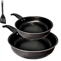 Conjunto Kit Frigideira Alta Funda 2 Peças 18cm E 22cm