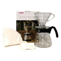 Conjunto Kit Hario V60 Craft Coffee Maker Conjunto Kit Hario V60 Craft Coffee Maker