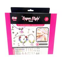 Conjunto Kit Miçangas Charmosas Fun 109-8 Conjunto Kit Miçangas Charmosas Fun 109-8