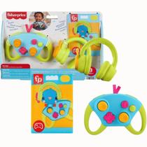 Conjunto Kit Mini Game Com 3 Brinquedos Fisher Price