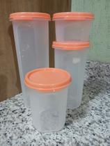 Conjunto Kit Modular Redondo 4 peças Tupperware Conjunto Kit Modular Redondo 4 peças Tupperware