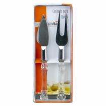 Conjunto Kit Para Queijo Frios Garfo e Faca 02 Peças Casita Conjunto Kit Para Queijo Frios Garfo e Faca 02 Peças Casita