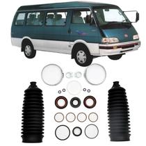 Conjunto kit reparo caixa direção hidráulica besta topic para trw s/bucha