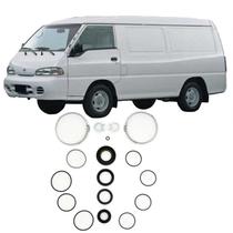 Conjunto kit reparo caixa direção hidráulica hyundai h100 para cx mando