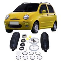 Conjunto kit reparo direção hidráulica chery qq bucha curta