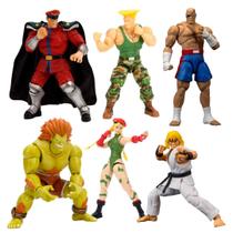Conjunto Kratos Power Toys Street Fighter II (Ken, M. Bison, Guile, Blanka, Sagat e Cammy) Conjunto Kratos Power Toys Street Fighter II (Ken, M. Bison, Guile, Blanka, Sagat e Cammy)