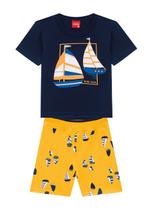 Conjunto Kyly Infantil Masculino Camiseta + Bermuda