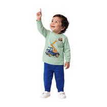 Conjunto Kyly Infantil Menino Camiseta Calça Inverno 1001578 -