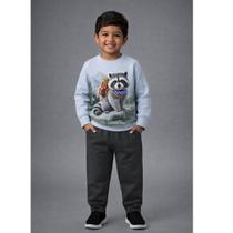 Conjunto KYLY moletom e calça 100% algodão P AO G TAMANHO:MCOR:QUAXINI Conjunto KYLY moletom e calça 100% algodão P AO G TAMANHO:MCOR:QUAXINI