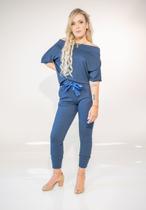 Conjunto Laço Azul Marinho Conjunto Laço Azul Marinho