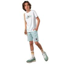 Conjunto Lamon Camiseta Básica e Bermuda Eco Verde 30763 Conjunto Lamon Camiseta Básica e Bermuda Eco Verde 30763