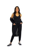 Conjunto Lanzinha Feminino 3 Peças Cardigan Calça e Regata