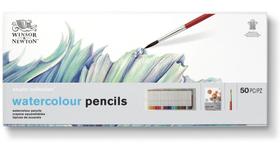 Conjunto Lápis Aquarelável Studio Collection Winsor 50 Peças Conjunto Lápis Aquarelável Studio Collection Winsor 50 Peças