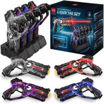 Conjunto Laser Tag Blasters Best Choice - 4 Produtos Recarregáveis