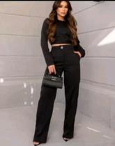 Conjunto Laura tamanho M cor preto