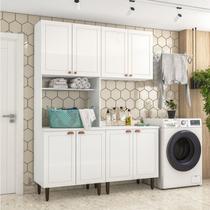 Conjunto Lavanderia 3 Peças Pérola Yescasa