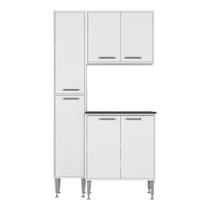 Conjunto Lavanderia Multiuso Armário E Balcão Branco