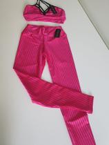 Conjunto leg com top 3d ikat tamanho M Conjunto leg com top 3d ikat tamanho M