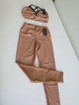 Conjunto leg com top 3d ikat tamanho M Conjunto leg com top 3d ikat tamanho M