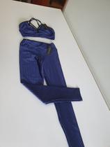 Conjunto leg com top 3d ikat tamanho P Conjunto leg com top 3d ikat tamanho P