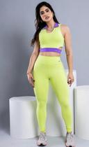Conjunto Legging Cropped Poliamida
