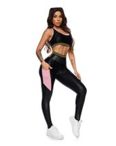 Conjunto legging fitness preto