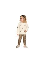 Conjunto Legging Infantil Menina Onça Milon