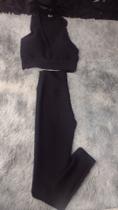 Conjunto legging+top flocado