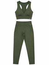 Conjunto Legging Top Militar Tecido Ligth Plus Conjunto Legging Top Militar Tecido Ligth Plus