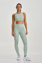 Conjunto Legging Tule+Top Tule Cajubrasil Verde G(44/46)