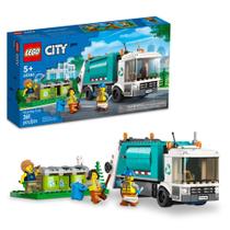 Conjunto LEGO City: Caminhão de Reciclagem com 3 Caixas de Classificação